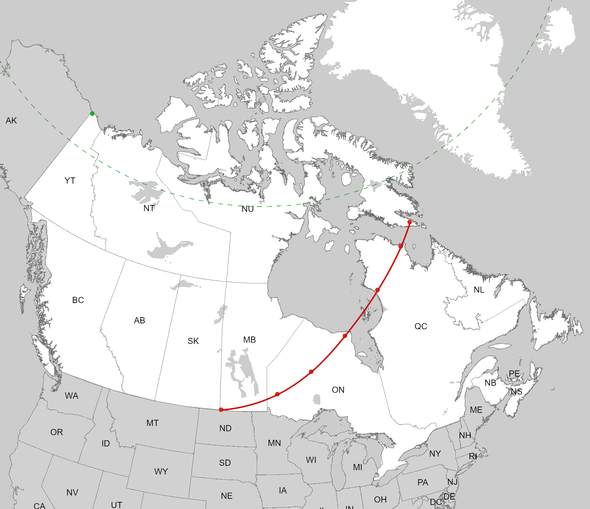 Canada is still really  big