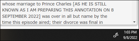 Prince Charles, er, the King